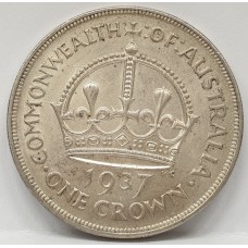 AUSTRALIA 1937 . CROWN . SCARCE 